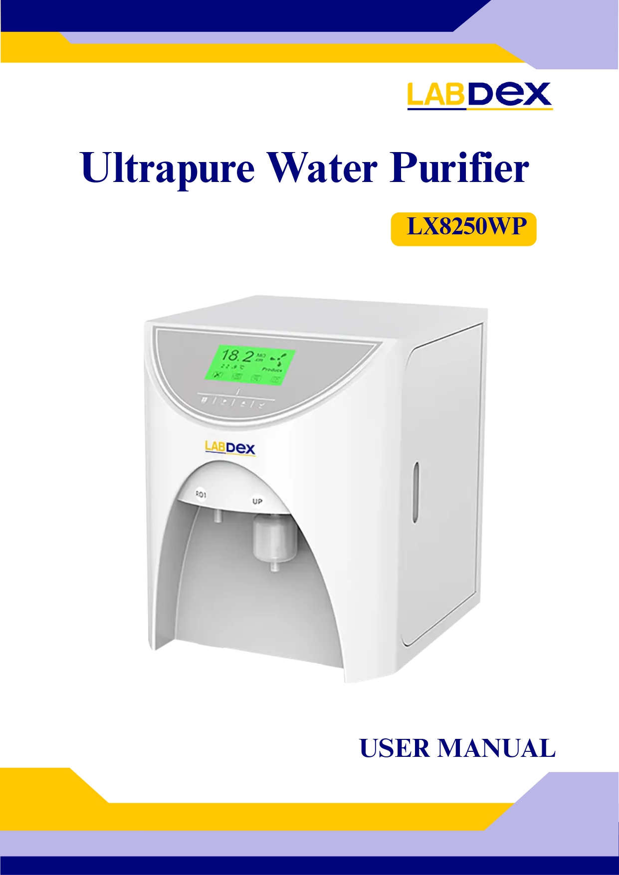 Ultrapure Water Purifier LX8250WP