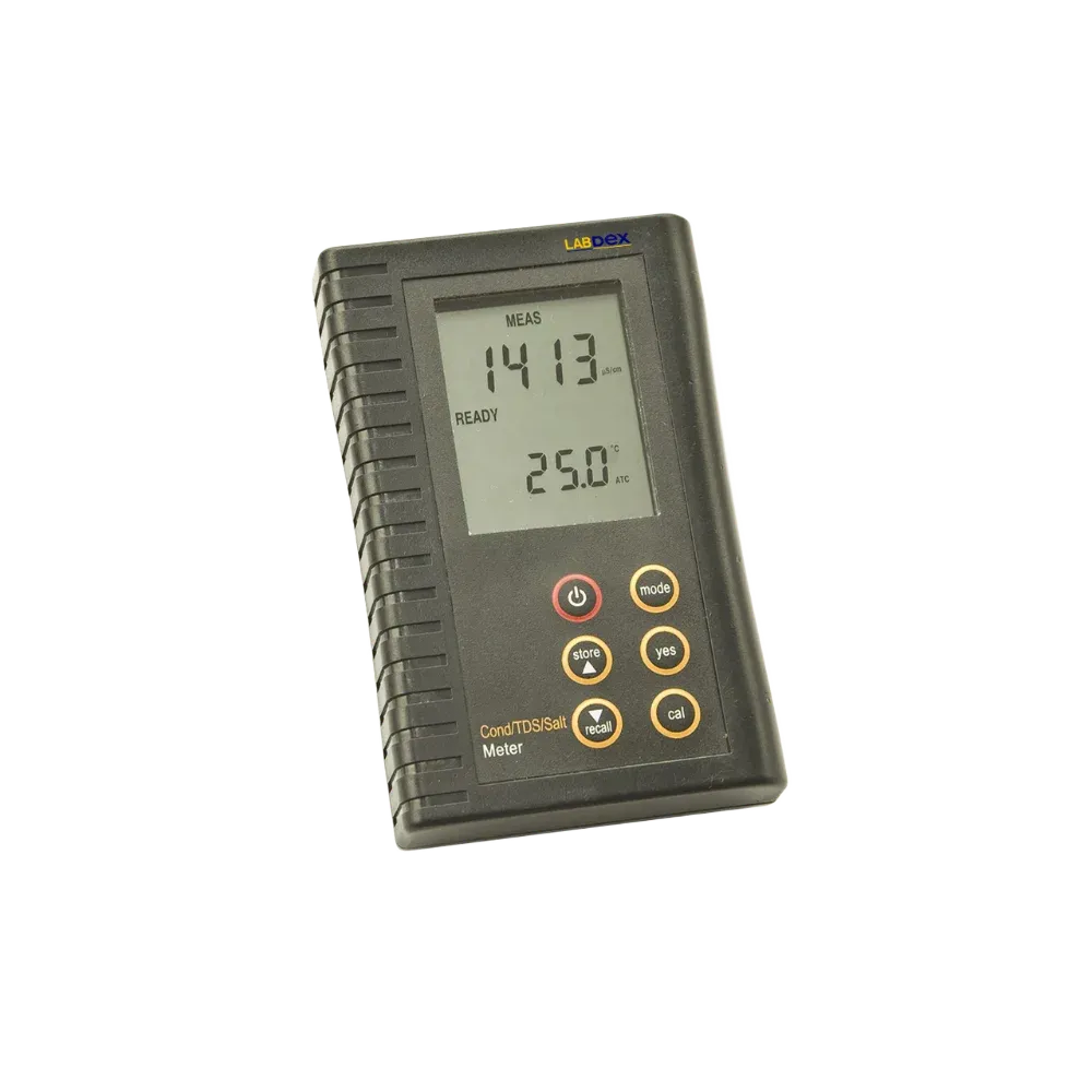 Portable Conductivity Meter : Portable Conductivity/TDS/Salinity Meter LX200PCT