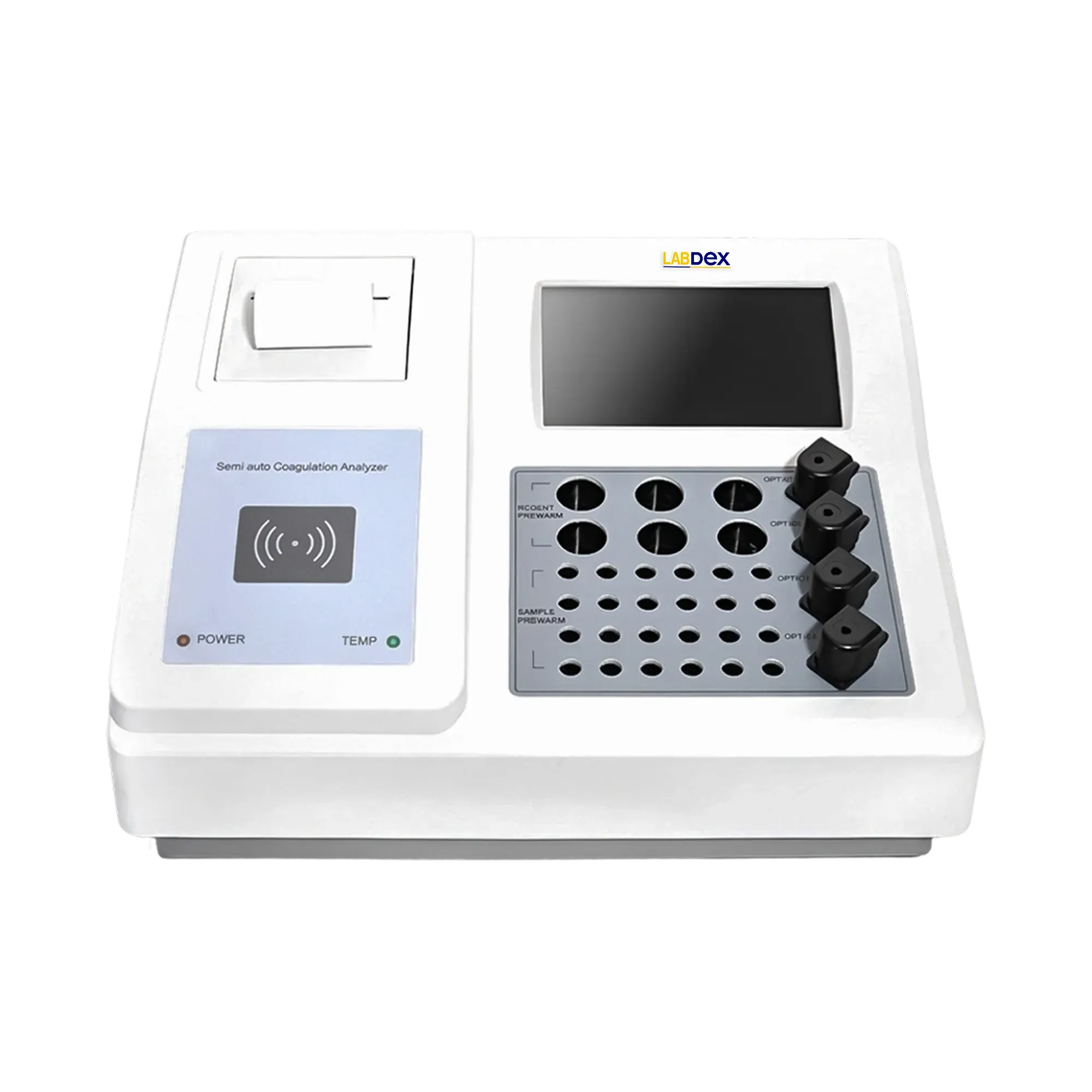 Semi-Auto Coagulation Analyzer : Semi-Auto Coagulation Analyzer LX203ACA